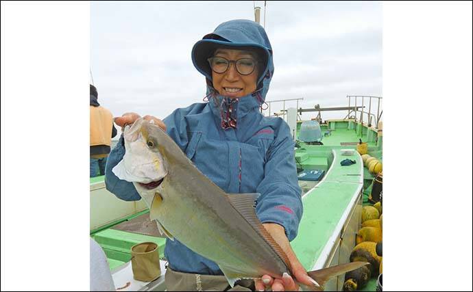 相模湾のLT五目釣りでイナダ52cm＆カンパチ48cm浮上！【神奈川】根魚も登場で多彩な魚種を手中