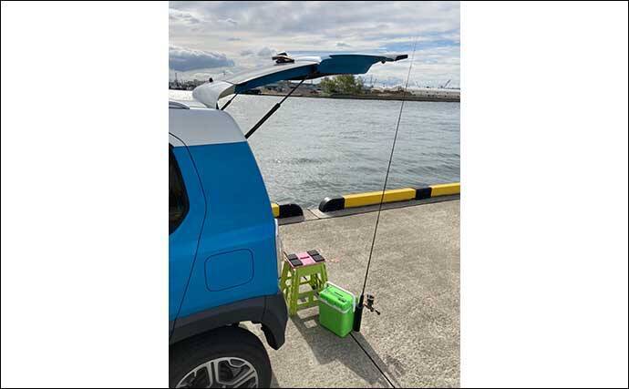 雨の日の陸っぱり釣行を快適にする裏技　屋根がないなら作ってしまう？