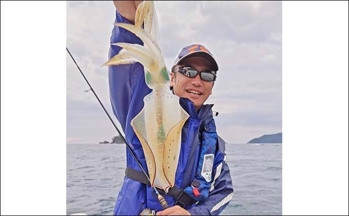 レンタルボートでのルアー釣行でアオリにマダイにアカハタと魚種多彩【三重】