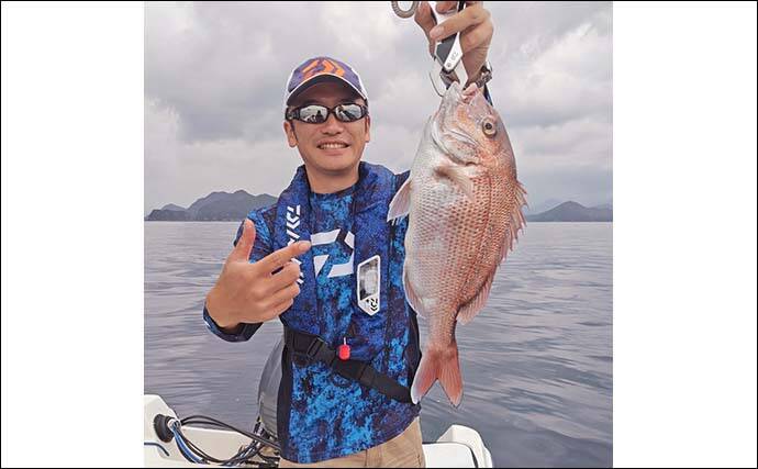 レンタルボートでのルアー釣行でアオリにマダイにアカハタと魚種多彩【三重】