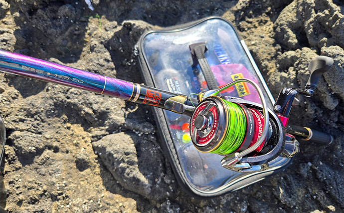 「第9回TFT関東・東レ懇親磯釣り大会IN下田」に参戦　強風に苦戦も37.5cmメジナを釣り上げる