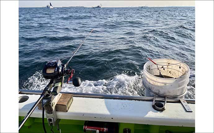 高コスパロッドで東京湾ブランドアジを狙い撃つ【関義丸】速潮の中での正確なタナ取りが重要