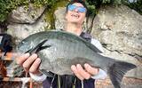 「「海釣りGO」で釣り場を予約してフカセ釣りを満喫【西伊豆】堤防から45cm大型メジナをキャッチ！」の画像1