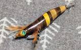 「自作のエギで1.5kg超えモンゴウイカ手中！【京都】複数木材を組み合わせた寄木仕様のエギにヒット」の画像6
