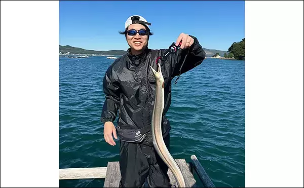 「イカダでのサビキ釣りでアジ入れ食い【三重・海香】泳がせ釣りではハモがヒット」の画像