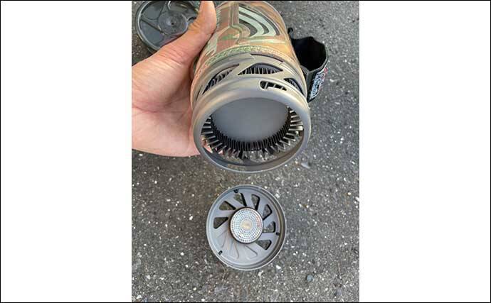 釣り時間をちょっと贅沢に　『ジェットボイル』で温かい釣り場飯を