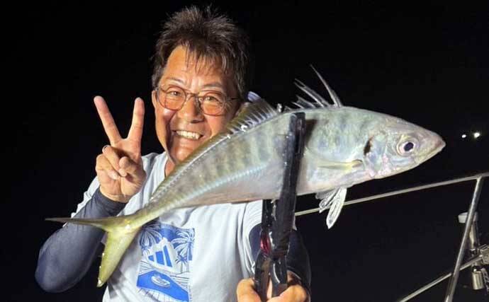 アジング船で50cm級アジ浮上！バチコン＆ジグ単に好反応【船釣り釣果速報5選・北陸】