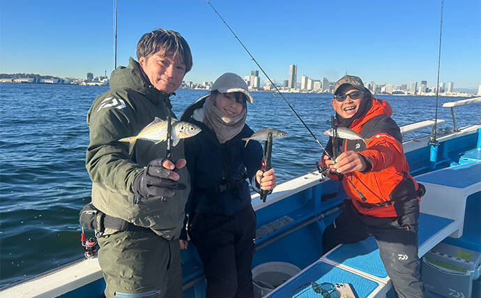 「東京湾バチコンアジングが面白い！」25cm級アジの入れ食いを堪能【渡辺釣船店】