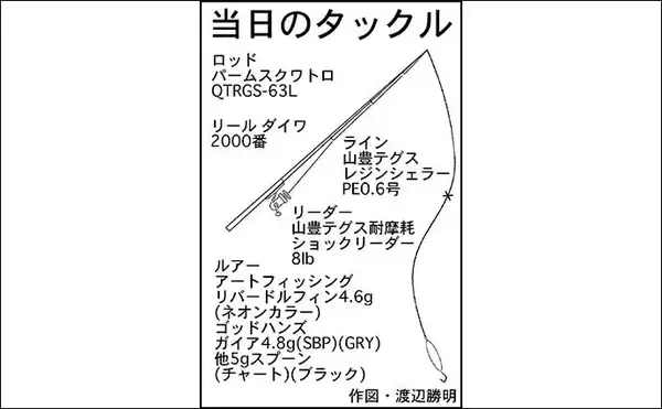 「管理釣り場ルアー釣行で60cmニジマス浮上【静岡・天竜川ルアーフライ専用区】」の画像