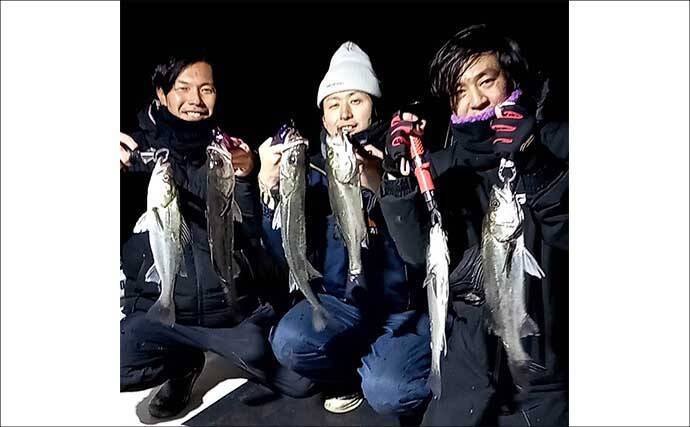 【沖のルアー釣果速報】ナイトロックでメバル数釣りに成功！良型交じりで冬の根魚ゲーム満喫（愛知）