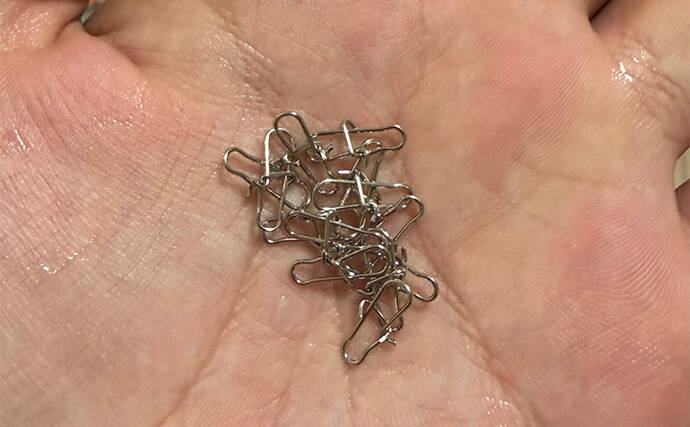 ライトショアジギングでのジグ接続方法は「スナップ？それともスプリットリング？」