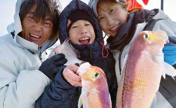 響灘 船釣り最新釣果 アマダイ五目で良型本命中心に多彩 22年2月16日 エキサイトニュース