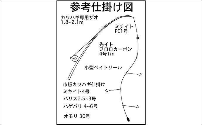 秋の船カワハギ釣り入門解説 【タックル・仕掛け・エサ・釣り方のキホン】
