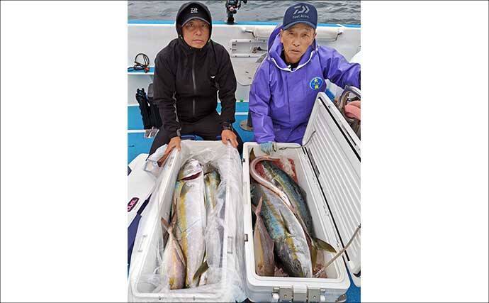 【沖釣り釣果速報】落とし込み釣りで快挙！ヒラマサ106cm＆青物60尾超えの大爆発（福岡）