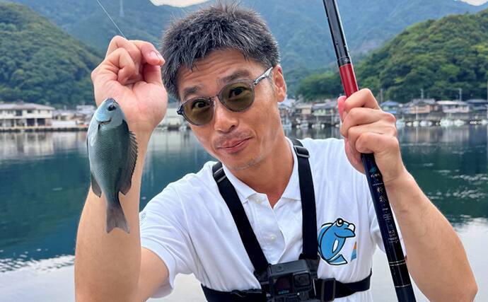 のべ竿一本で堤防釣りを満喫【安良里漁港】メジナにアジなど10魚種をキャッチ