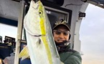 「初めての泳がせ釣りで大型青物ヒット！」80cm4.2kgブリをキャッチ【北九州】