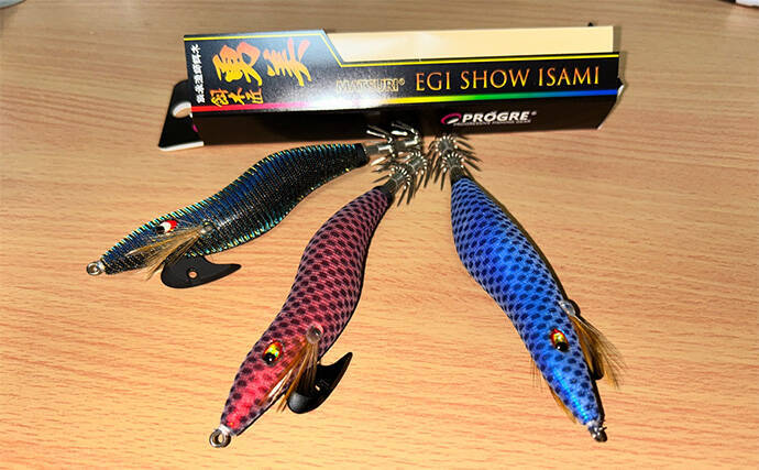 話題のエギを使ったエギングでコウイカ2発【熊本】動かさなくても釣れるエギだった？