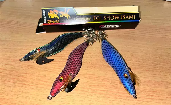 「話題のエギを使ったエギングでコウイカ2発【熊本】動かさなくても釣れるエギだった？」の画像