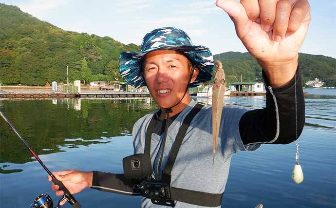 三重のイカダ五目釣りで良型マハタ浮上　サビキで釣ったアジ泳がせ手中
