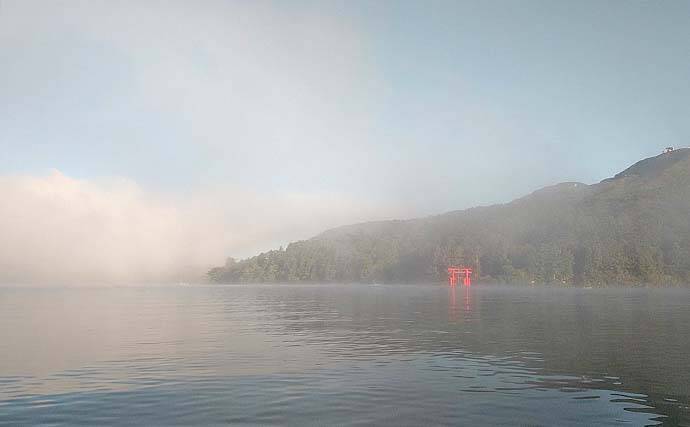芦ノ湖のボートワカサギ釣りで667尾達成！【神奈川】最大11.5cm＆時速100尾の爆釣劇