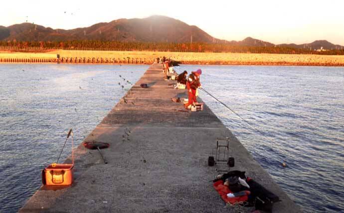 「クロ不発から一転！」恒見赤灯台のフカセ釣りでメイタ入れ食い【福岡】