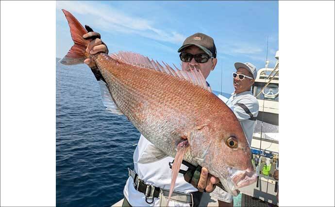 最盛期は越えても大型マダイ浮上！タイラバやジギングにヒット【船釣り釣果速報9選・北陸】