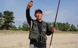 「初夏の投げ釣り釣果レポート：砂浜を積極的に移動して19.5cm頭にキス37匹！【三重】」の画像4