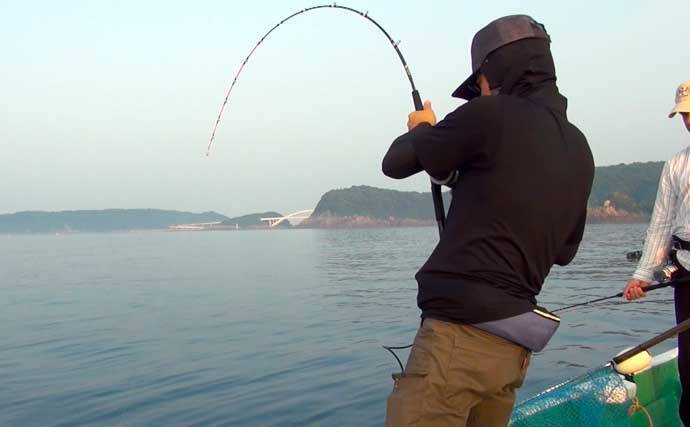 「ブリが釣りたい！」アメリカから来日した友人と挑んだ串本カセ釣りで90cm級浮上【和歌山】