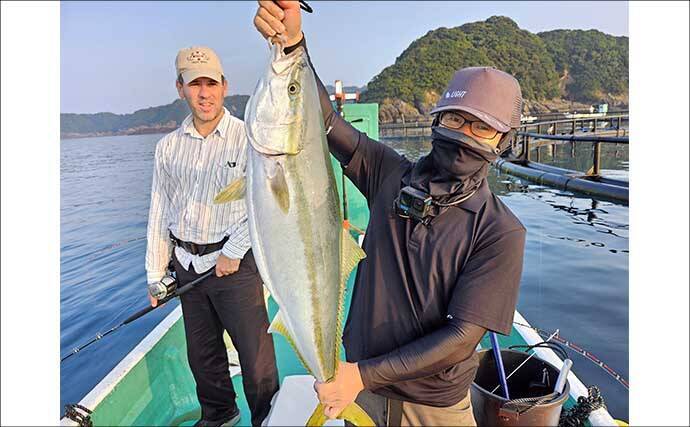 「ブリが釣りたい！」アメリカから来日した友人と挑んだ串本カセ釣りで90cm級浮上【和歌山】
