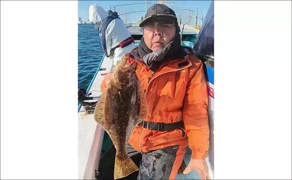 「日立沖のヒラメ釣りで船中ほぼ全員が2尾以上をキャッチ【茨城】別船で5kg超えも登場」の画像