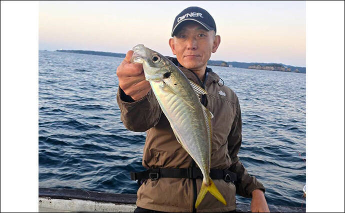 那智勝浦の天びん五目釣りで季節外れのウメイロが連発【和歌山】多彩な美味魚が続々