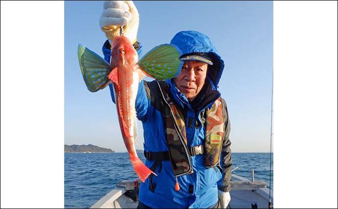 鳥羽沖タイラバ釣行で乗っ込みマダイ好捕【三重・丸安丸】ノリパターンが的中？