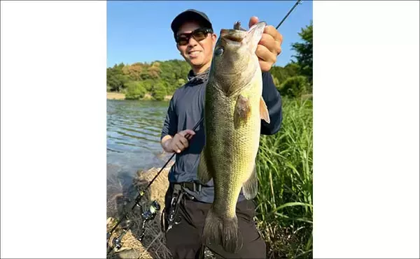 「『るるパーク』で40cm超え良型を含みブラックバス全員安打達成！【大分】」の画像