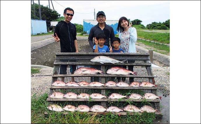 【三重・愛知】海上釣り堀＆カカリ釣り最新釣果　67cmメガ大ダイ浮上