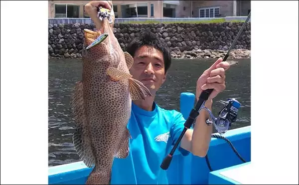 「沼津のボートルアー釣行でオオモンハタにショゴ　ライトタックルで堪能」の画像