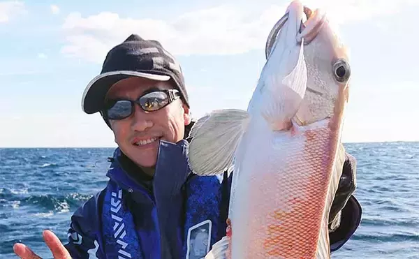 レンタルボートでのシロアマダイ釣りで42cm頭に3匹【三重】 ゲストに良型イトヨリ