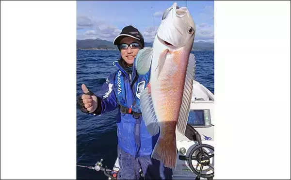 「レンタルボートでのシロアマダイ釣りで42cm頭に3匹【三重】 ゲストに良型イトヨリ」の画像