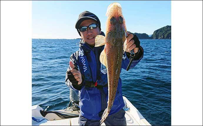 レンタルボートでのシロアマダイ釣りで42cm頭に3匹【三重】 ゲストに良型イトヨリ