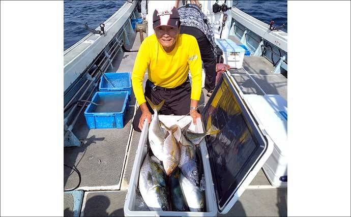 【沖釣り釣果速報】玄界灘の落とし込み釣り好調！10kg級ヒラマサ＆ワラサ爆釣（福岡）