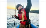 「真冬のボート釣りでアオリイカとアカハタを好捕【大分】 刺身＆唐揚げに舌鼓！」の画像3