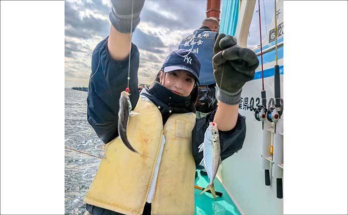 関東エリアの【船釣り特選釣果】東京湾のLTアジ釣りで船中トップ123匹！
