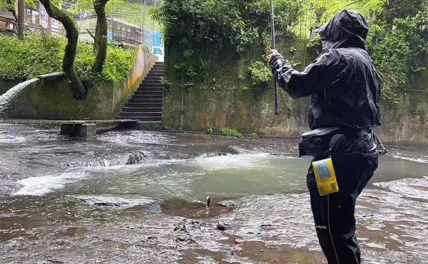 「木郷滝自然釣りセンターでヤマメ63匹【熊本】悪天候が味方になった？」の画像