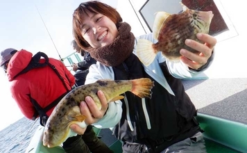 【沖釣り釣果速報】伊良湖沖でビッグヒガンフグ＆カワハギ好調！良型揃って冬の旬満喫（愛知）