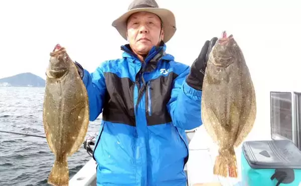 「【沖釣り釣果速報】伊良湖沖でビッグヒガンフグ＆カワハギ好調！良型揃って冬の旬満喫（愛知）」の画像