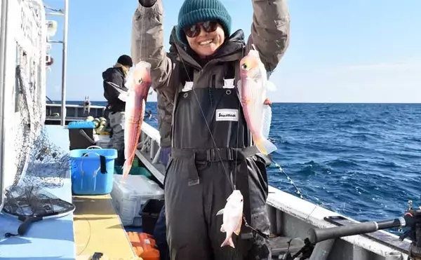 御前崎沖の底物五目釣りで全員安打！【静岡】アマダイ狙いシフトが奏功し好ヒット連発