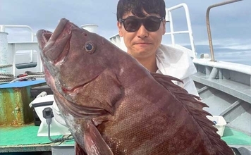 【沖釣り釣果速報】御前崎沖の落とし込み釣りで6kg超マハタが堂々浮上！（愛知・静岡）