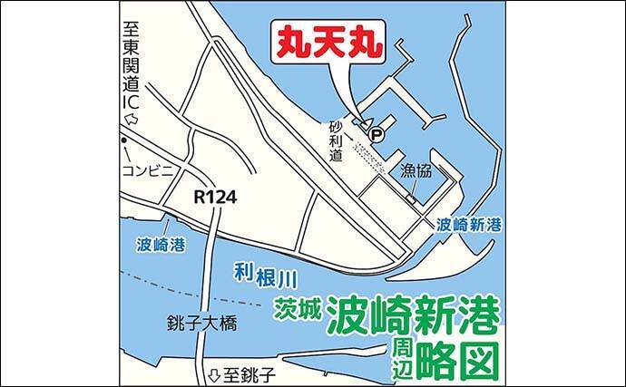 船ヤリイカ釣りで40cm級ダブル連発！【茨城・波崎】多点掛けで数釣り気配
