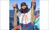 「船ヤリイカ釣りで40cm級ダブル連発！【茨城・波崎】多点掛けで数釣り気配」の画像6