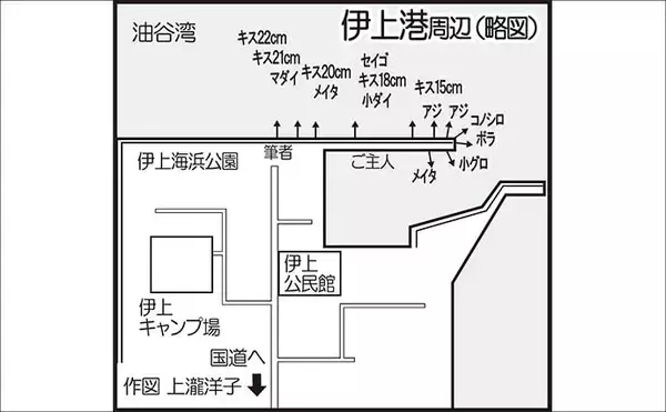 「山口の投げ釣り釣果レポート：22cm良型キス登場！【長門】ゲストにワタリガニに大型ハゼ」の画像