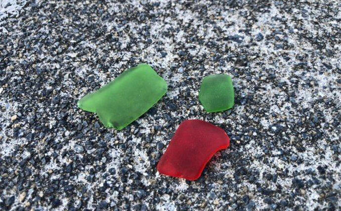 釣りの合間に【シーグラス探し】のススメ　やれば釣りの腕前も上がるかも？